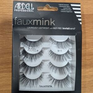 Ardell Faux Mink Lightweight False Lashes w/ Invisiband #811